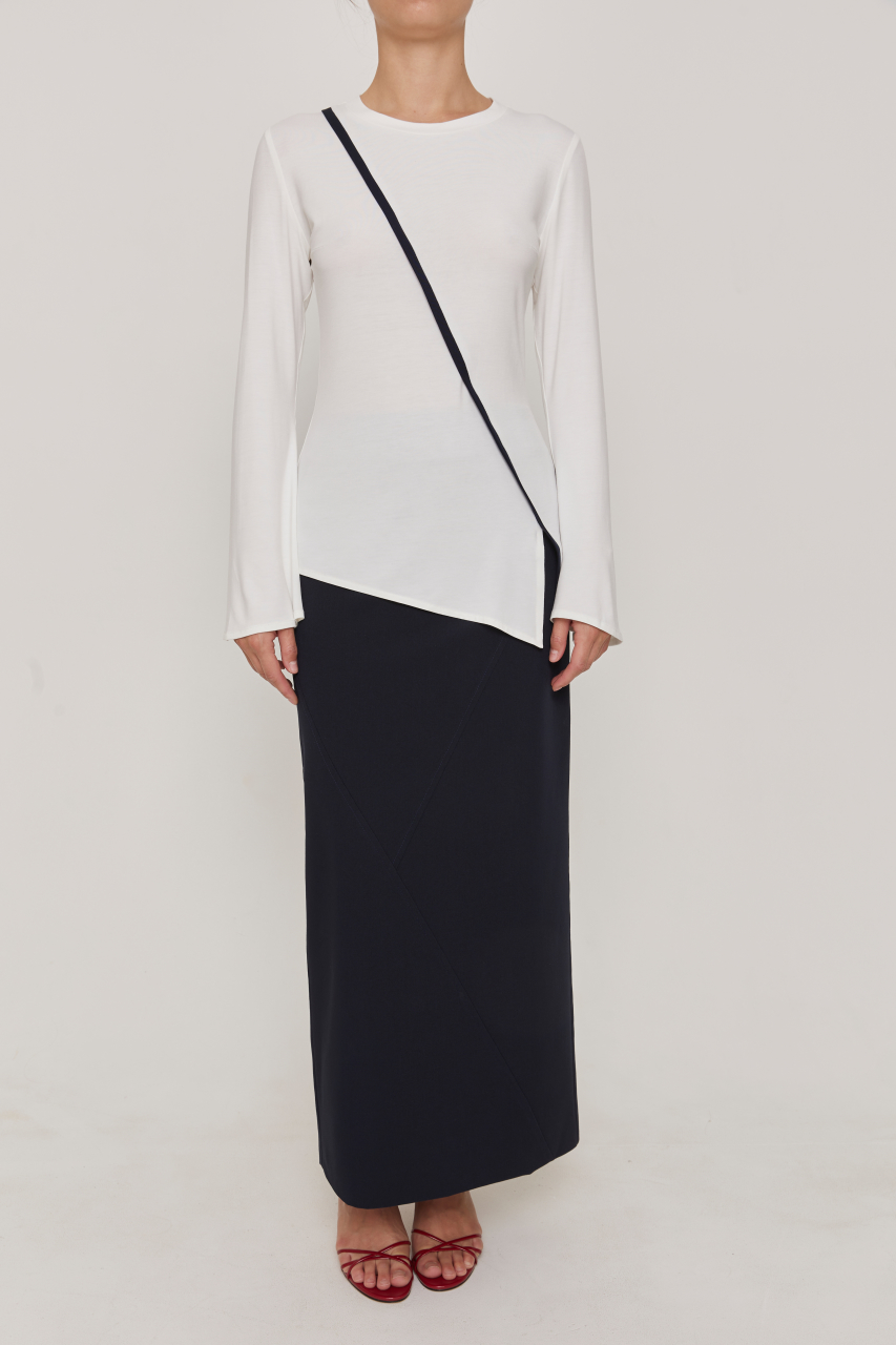 Longsleeve «Lines» ivory