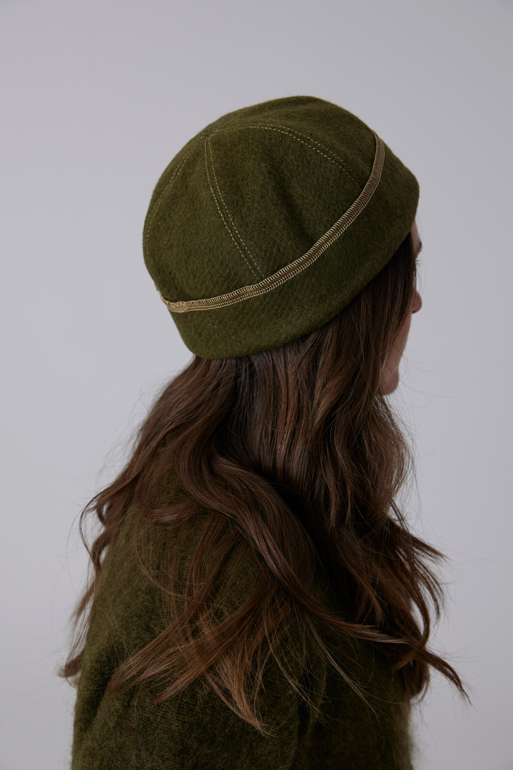 Hat «seam is out» green